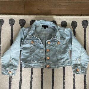 Chic Light Blue Kids Denim Jacket